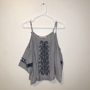 Embroidered Rewind blouse